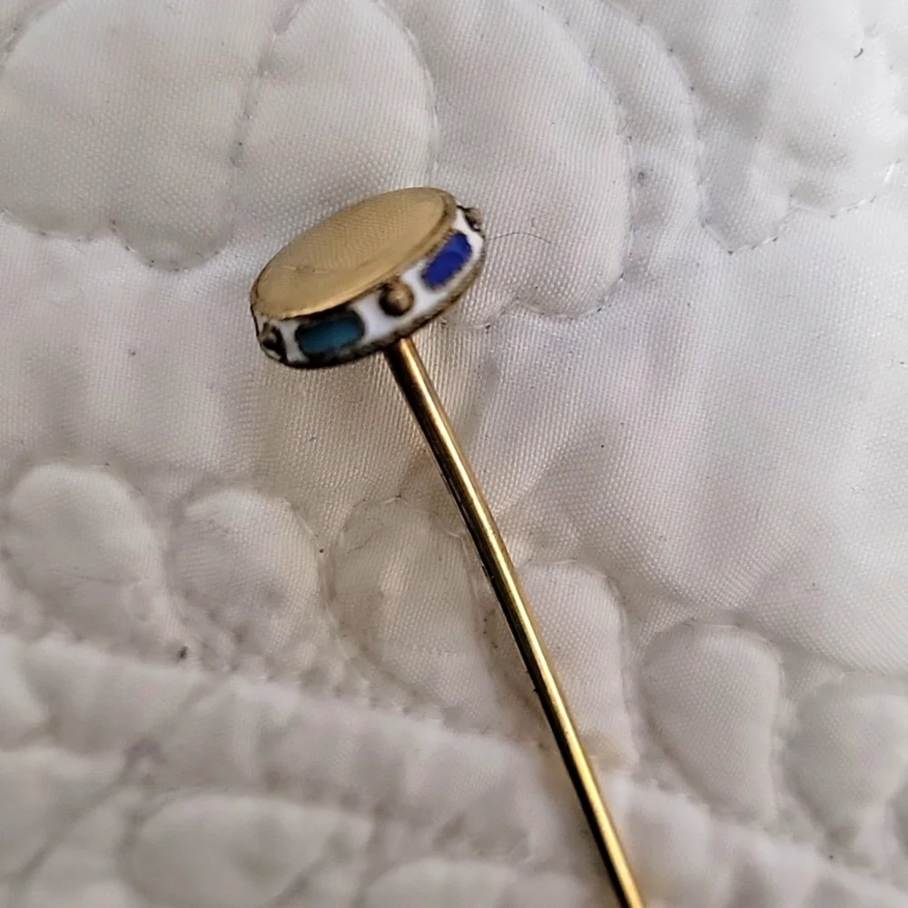 Cloisonne Enamel tea strainer MCM Russian - Picture 3 of 12